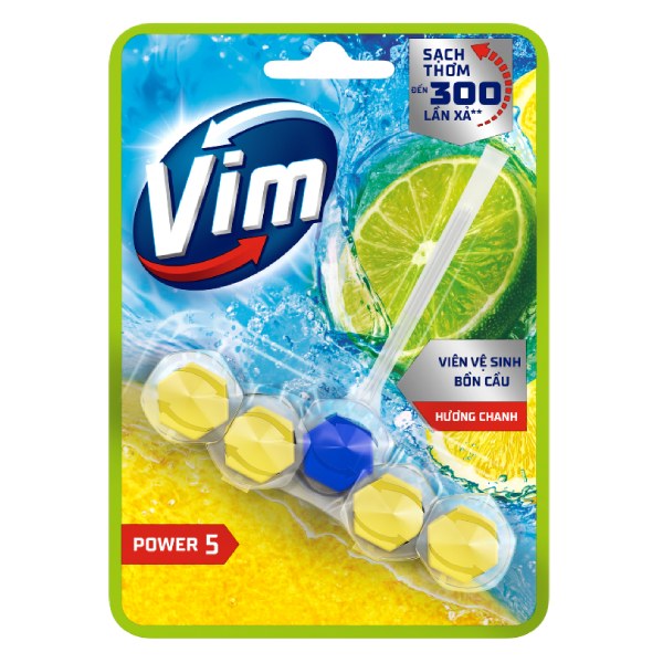 Viên Treo Bồn Cầu Vim Chanh 50G