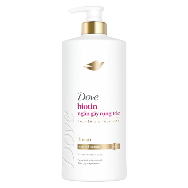 Kem Xả Dove Biotin Ngăn Gãy Rụng Tóc 610G    