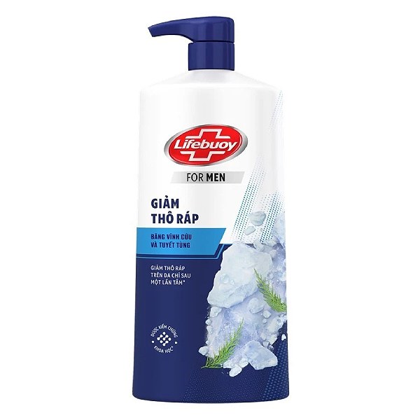 Sữa Tắm Lifebuoy Băng Vĩnh Cửu & Tuyết Tùng Chai 800G