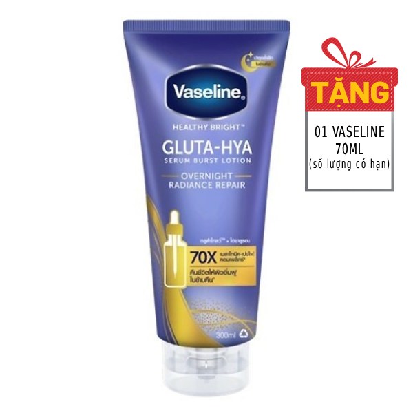Sữa Dưỡng Thể Vaseline Gluta-Hya Đêm 300Ml
