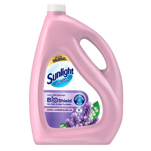 Nước Lau Sàn Sunlight Bio Oải Hương Và Linh Lan Bình 3.4Kg