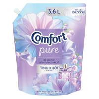 Nước Xả Vải Comfort Hoa Trắng Tinh Khôi Túi 3.6L