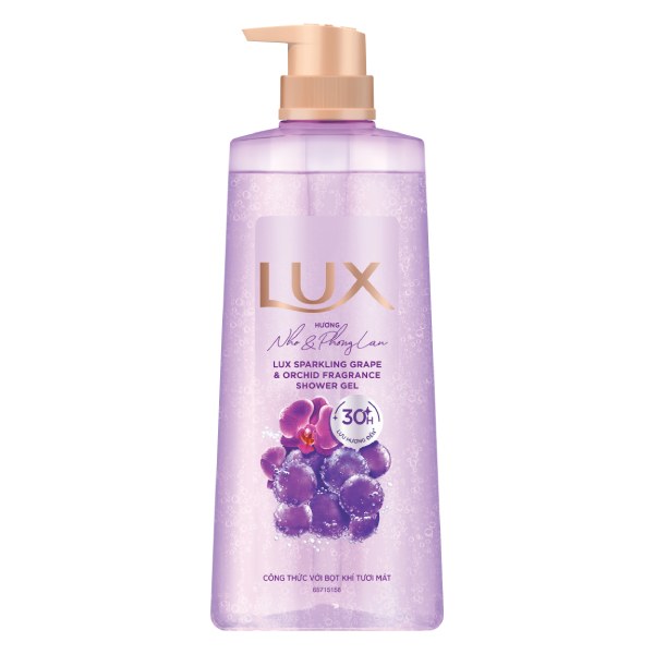 Sữa Tắm Lux Sparkling Nho Và Phong Lan 700G