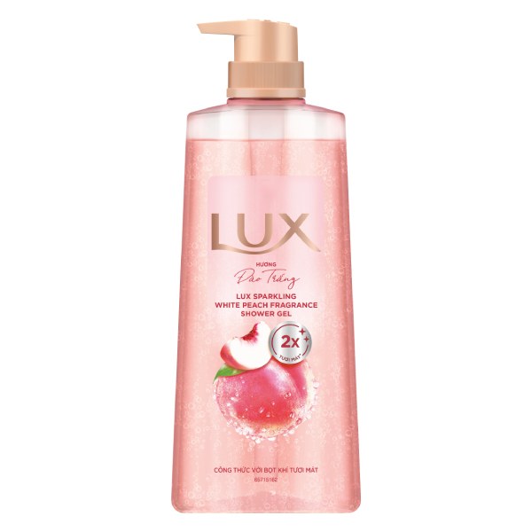 Sữa Tắm Lux Sparkling Hương Đào Trắng 700G