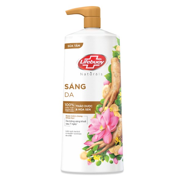 Sữa Tắm Lifebuoy Thảo Dược Hoa Sen Chai 1Kg