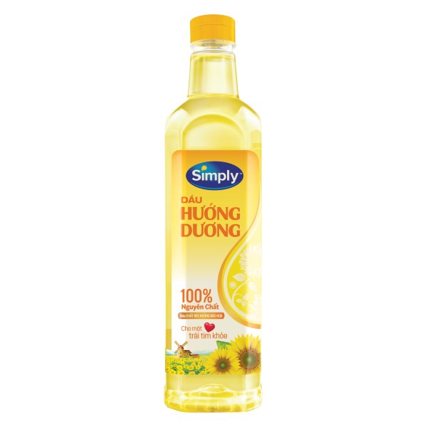 Dầu Hướng Dương Simply 1L