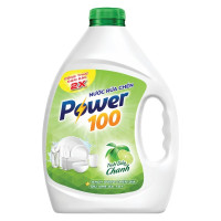 (Only Emartmall) Nước Rửa Chén Power 100 Chanh Bình 3.5G
