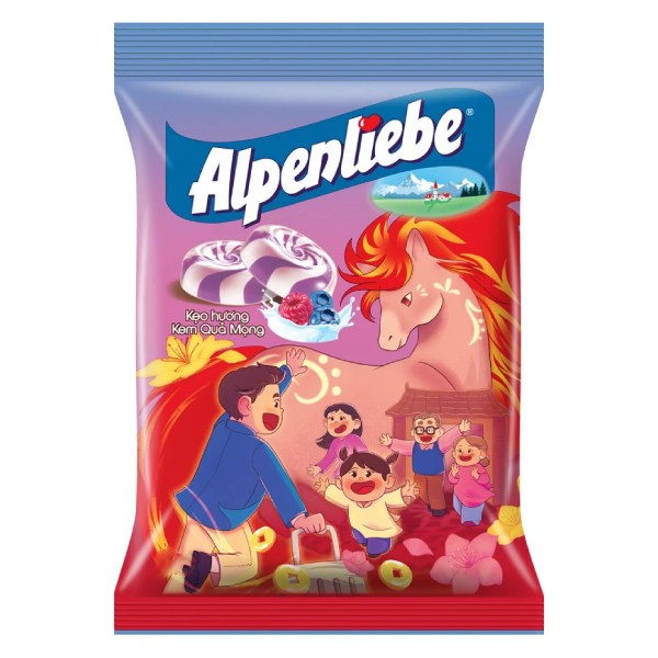 Kẹo Alpenliebe Vị Quả Mọng Gói 259G
