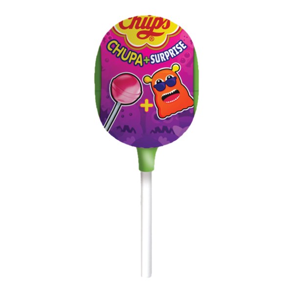 Kẹo Mút Chupa Chups Funny Monsters Dâu 12G