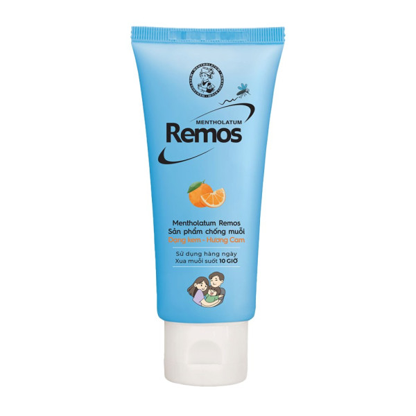 Kem Chống Muỗi Remos Hương Cam 70G