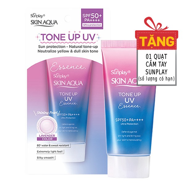Tinh Chất Chống Nắng Nâng Tông Skin Aqua Tone Up Uv Lavender SPF50+ PA++++ 50G