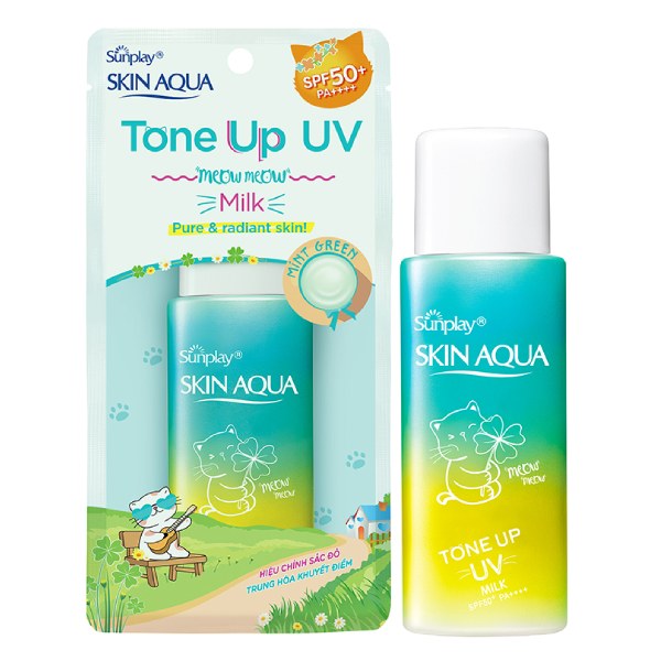 Sữa Chống Nắng Sunplay Skin Aqua Mint Green SPF 50+ 50G