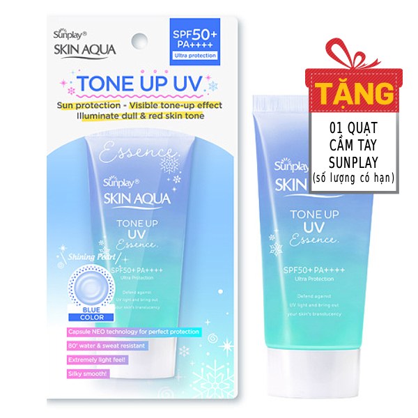 Tinh Chất Chống Nắng Skin Aqua Tone Up Blue 50G