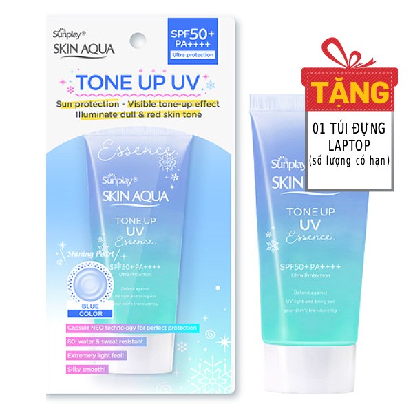 Tinh Chất Chống Nắng Skin Aqua Tone Up Blue 50G