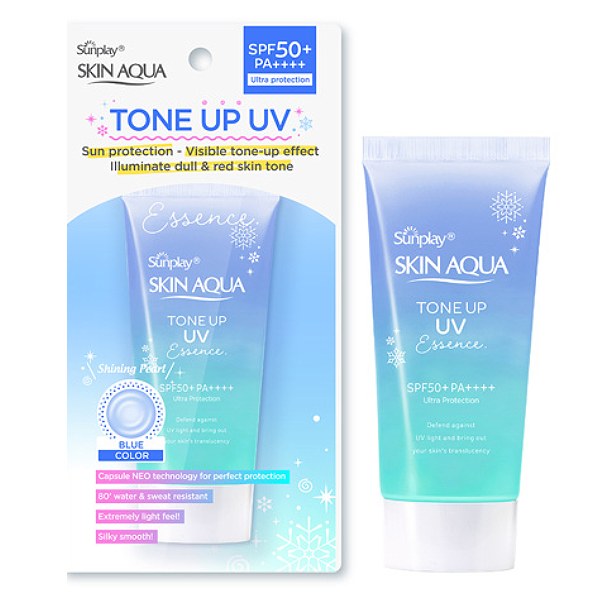 Tinh Chất Chống Nắng Skin Aqua Tone Up Blue 50G