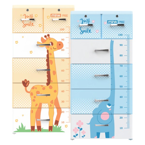 (Black Friday) Tủ Mina Duy Tân 5 Ngăn 60*48*124Cm