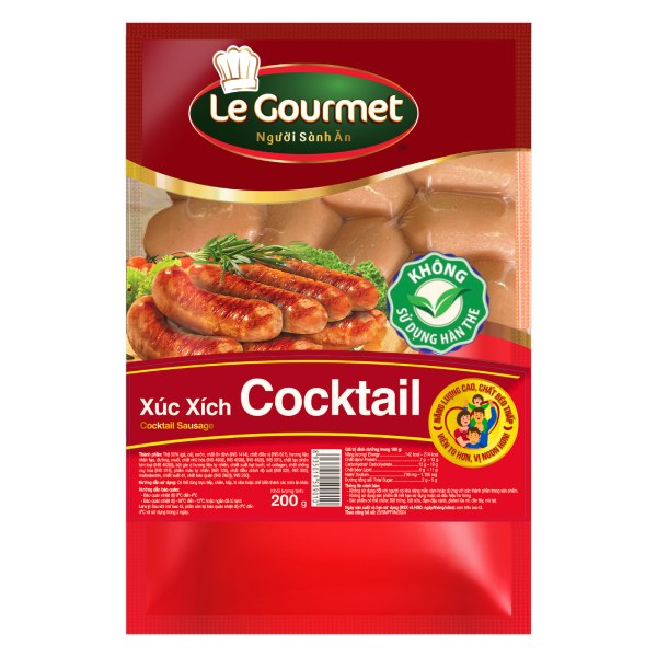 Xúc Xích Cocktail Le Gourmet 200G 