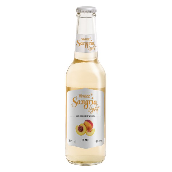 Nước Trái Cây Lên Men Vivazz Sangria Light Đào 275Ml