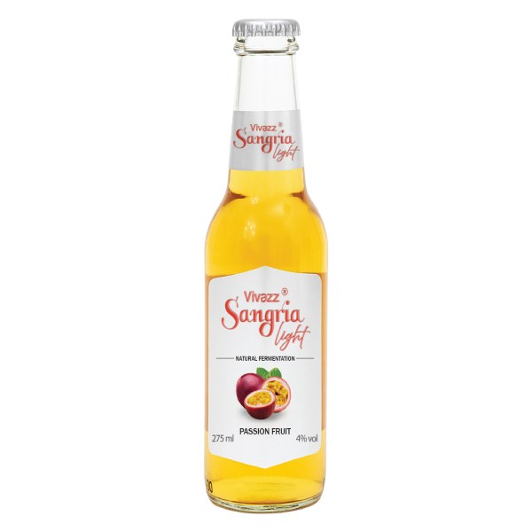 Nước Trái Cây Lên Men Vivazz Sangria Light Chanh Dây 275Ml