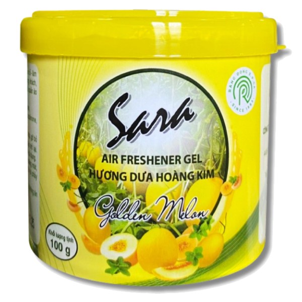 Sáp Thơm Sara Hương Dưa Lưới Hoàng Kim 100G