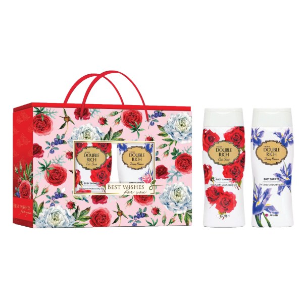 Hộp Quà Sữa Tắm Double Rich 2 Chai 200G