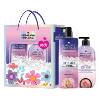 Hộp Quà Dầu Gội Himalaya 650Ml + Sữa Tắm Himalaya 550Ml