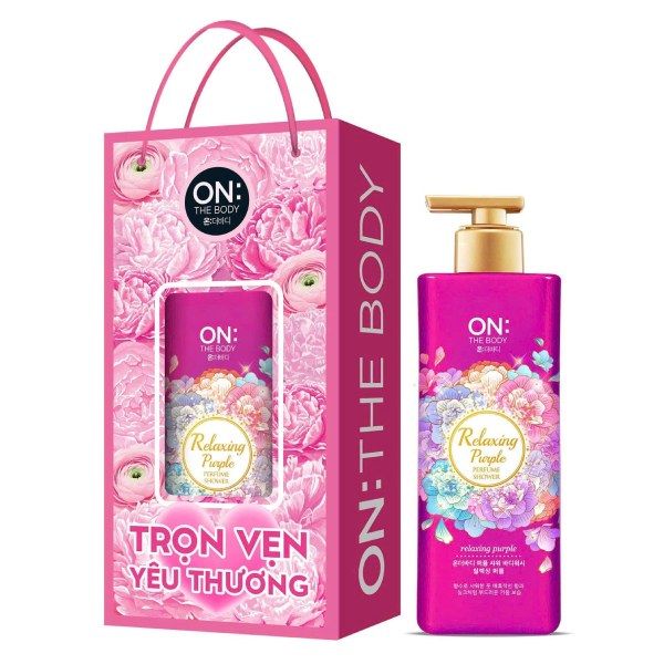 Hộp Quà Sữa Tắm On The Body 500G