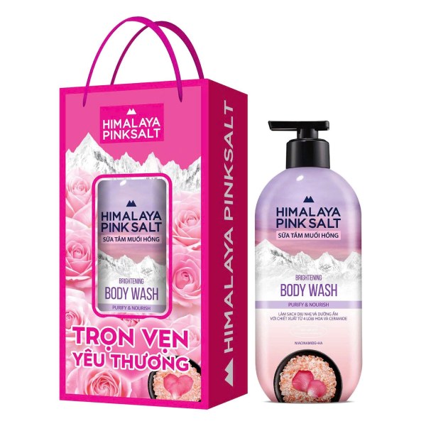 Hộp Quà Sữa Tắm Himalaya 500G