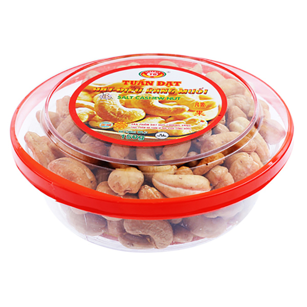 Hạt Điều Muối Tuấn Đạt 150G 