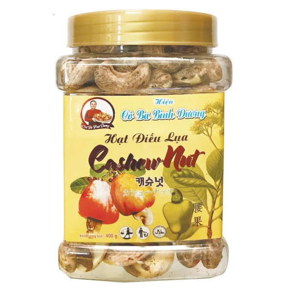Hạt Điều Lụa Tuấn Đạt Hũ 400G