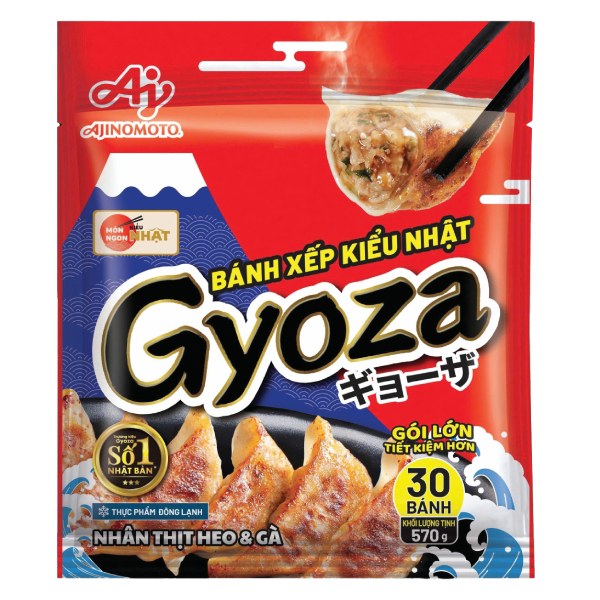 Bánh Xếp Gyoza Heo Và Gà Gói 570G