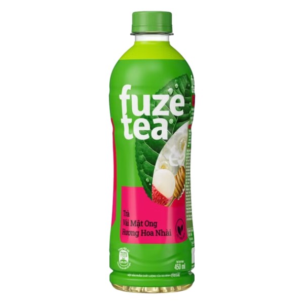 Trà Fuzetea Vải Mật Ong Chai 450Ml