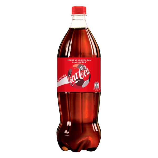 Nước Ngọt Coca Cola Vị Nguyên Bản Giảm Đường 1.5L