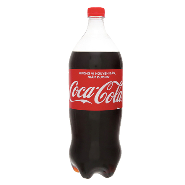 Nước Ngọt Coca Cola Vị Nguyên Bản Giảm Đường 2.25L