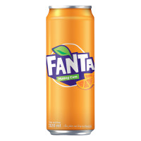 Nước Ngọt Fanta Cam Sleek Lon 320Ml