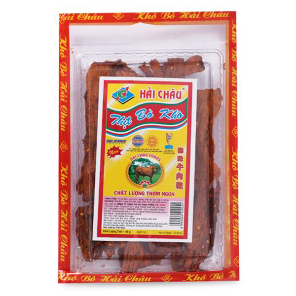 Khô Bò Miếng Hải Châu 145G