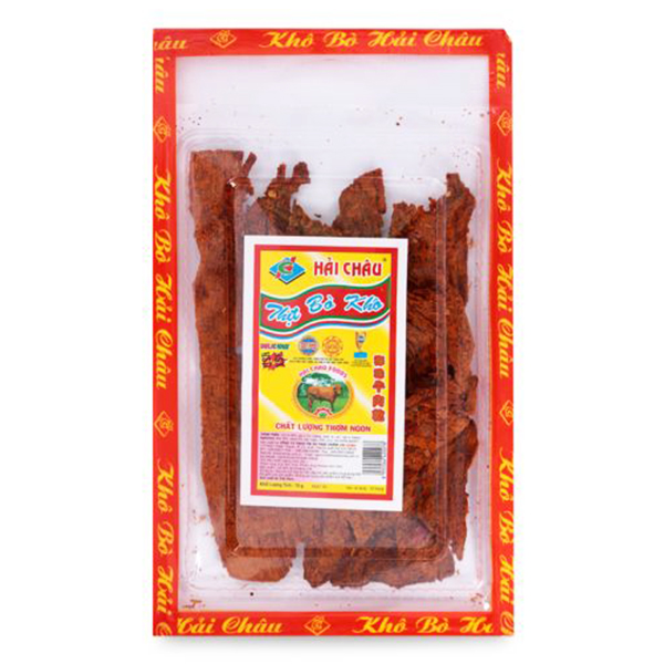 Khô Bò Miếng Hải Châu 70G
