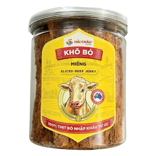 Khô Bò Miếng Hải Châu Hũ 100G