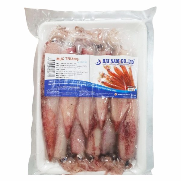 Mực Trứng Hải Nam Size 12Cm Up 500G
