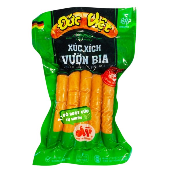 Xúc Xích Vườn Bia Đức Việt Gói 200G