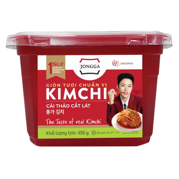 Kim Chi Cải Thảo Cắt Lát Jongga Hộp 450G