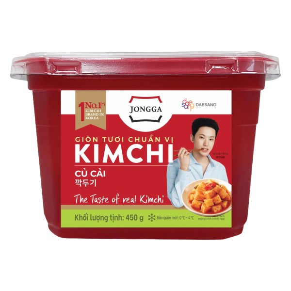 Kim Chi Củ Cải Jongga Hộp 450G
