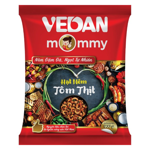 Hạt Nêm Vedan Mommy Tôm Thịt Gói 900G