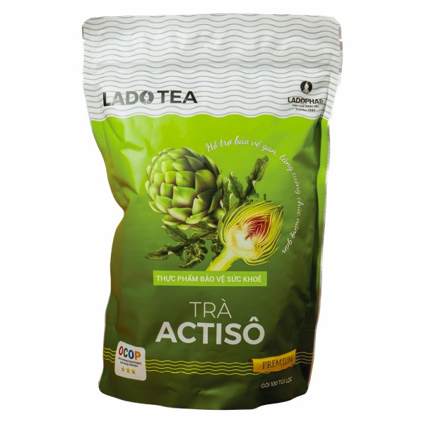 Trà Túi Lọc Actiso Lado Túi 100 Gói*2G