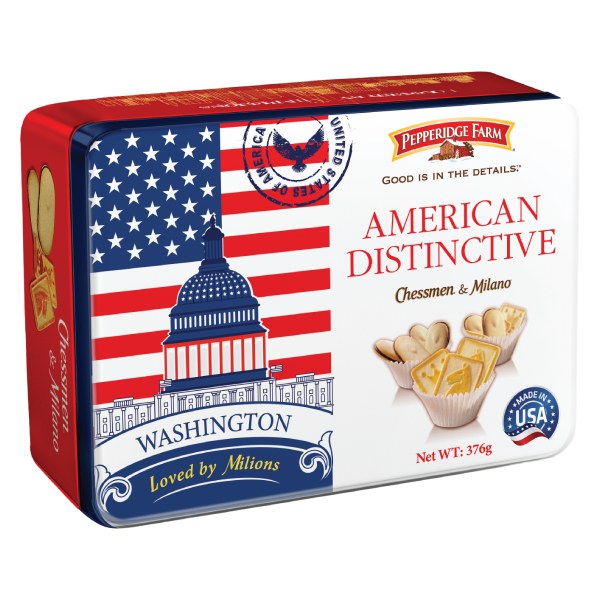 (Mẫu Tết) Bánh Quy Pep Farm Phô Mai Milano 376G