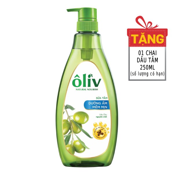 Sữa Tắm Ôliv Mềm Mịn 650Ml