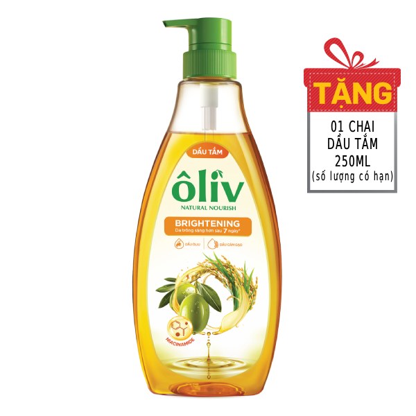 Dầu Tắm Ôliv Extra Brightening Sáng Da Chai 650Ml