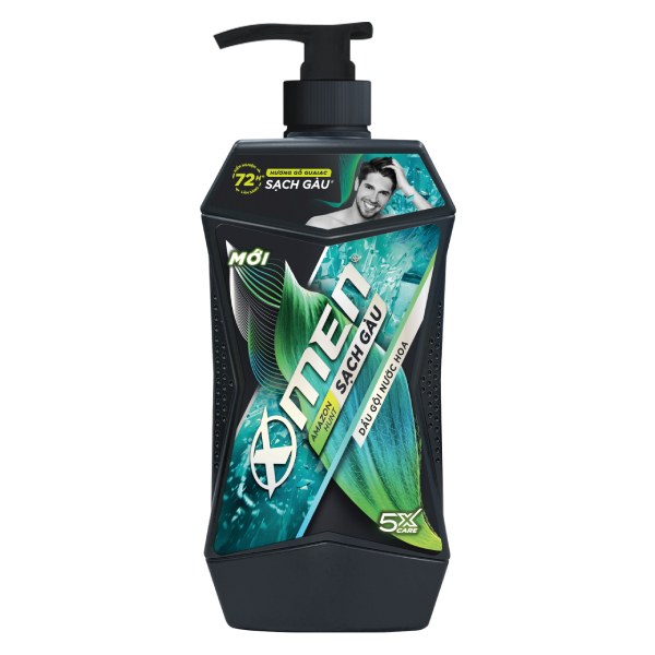 Dầu Gội Xmen Amazon Hunt Sạch Gàu Chai 610G