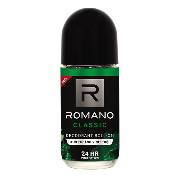 Lăn Khử Mùi Romano Classic 50Ml