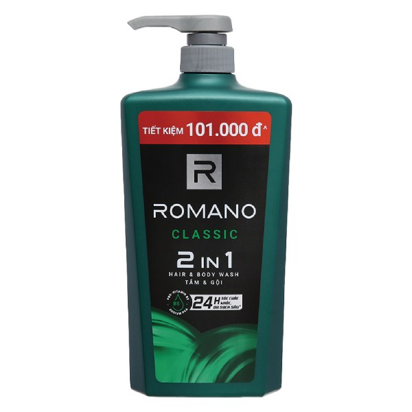Tắm Gội 2IN1 Romano Classic 900G